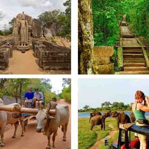 Ritigala Ruins, Village tour and Safari